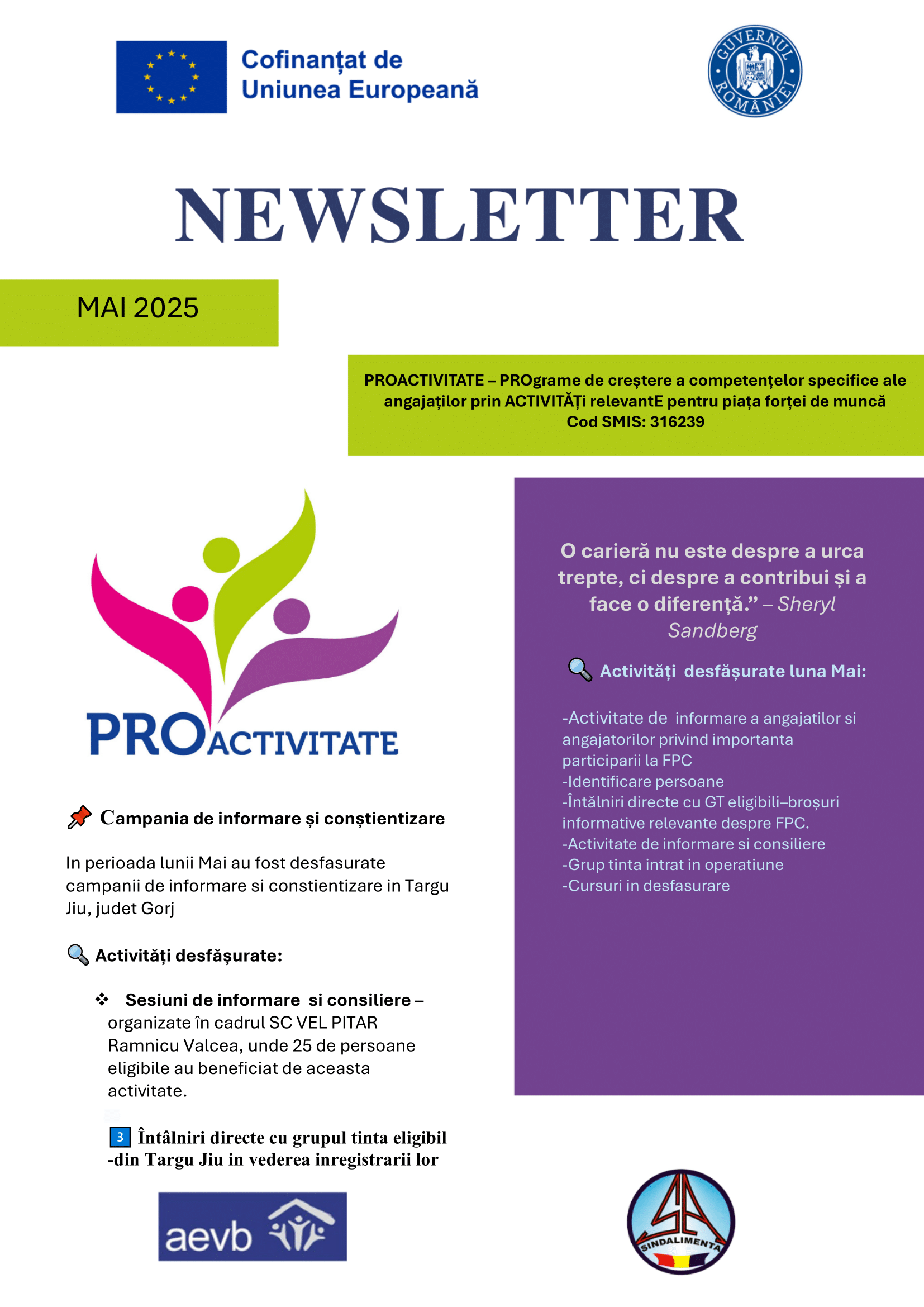 Newsletter Mai 2025 - Page 1